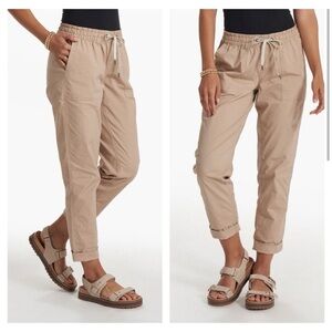 NWT Vuori ripstop pant in color coconut
